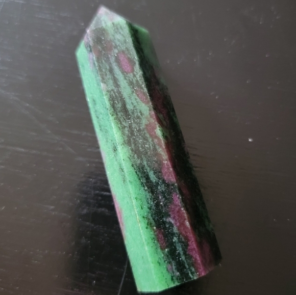 Ruby & Zoisite Crystal Tower - Picture 1 of 4